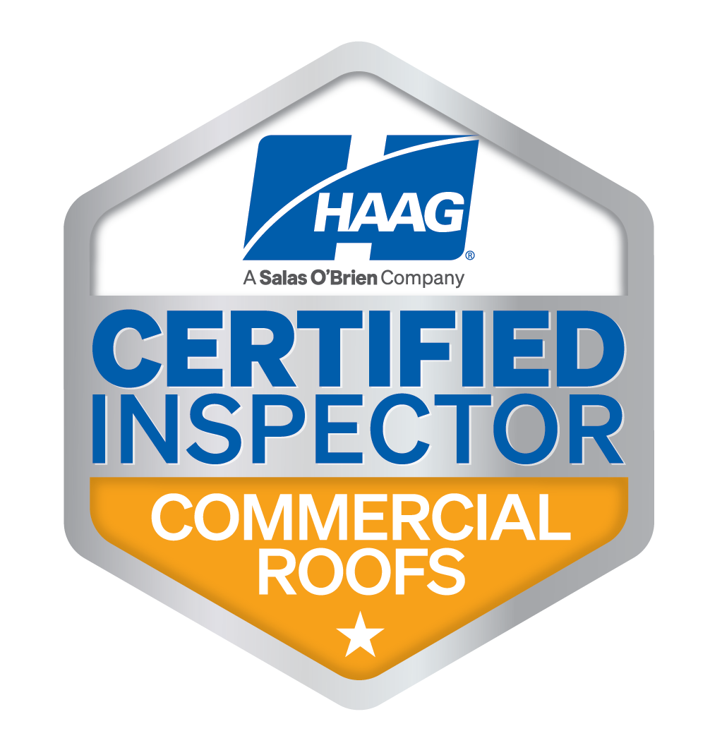 HAAG Certified Inspector · Commercial Roofs